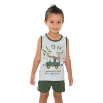 Pijama Regata Aloha e Short - Izitex Pijama Regata Aloha e Short - Izitex