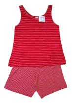 Pijama Regata C/ Short Listrado - Rosemari