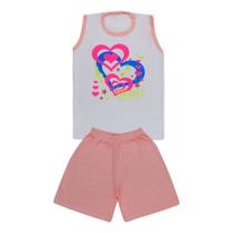 Pijama Regata de Coração e Short - Big Bless Pijama Regata de Coração e Short - Big Bless