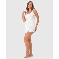 Pijama Regata Feminino Viscose Canelada Malwee Ref. 122390