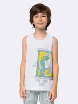 Pijama Regata Masculino Infantil Bia Janela