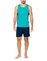 Pijama Regata Podiun 258038 Masculino Listra Lateral Viscolycra T. M/GG