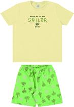 Pijama Sailor Meia Malha Have Fun