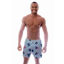 Pijama samba canção stitch listrado masculino personagens roupa de dormir Pijama samba canção stitch listrado masculino personagens roupa de dormir
