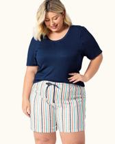 Pijama Short Doll Azul