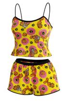 Pijama Short Doll Baby Personagem Verão Adulto