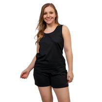Pijama Short Doll Feminino Dryfit Regata Toque Gelado Confortável Não Esquenta Pijama Short Doll Feminino Dryfit Regata Toque Gelado Confortável Não Esquenta