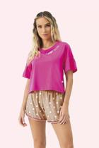 Pijama short doll MC adulto tamanho P Pijama short doll MC adulto tamanho P