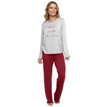Pijama Sleep Feminino Longo Pellin 007 Conforto e Elegância