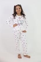 Pijama smack moletinho feminino infantil Pijama smack moletinho feminino infantil