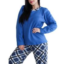 Pijama soft adulto feminino outono/inverno frio