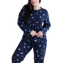 Pijama soft adulto feminino outono/inverno frio