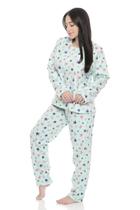 Pijama soft adulto feminino outono/inverno frio