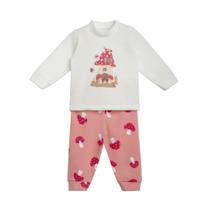 Pijama Soft Cogumelos para Bebê - Dedeka Tamanho:M Pijama Soft Cogumelos para Bebê - Dedeka Tamanho:M