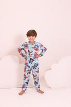 Pijama Stitch menino - longo outono inverno