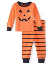 Pijama The Children's Place para bebês e crianças pequenas de algodão de Halloween