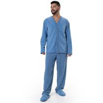 Pijama Ultrasoft Quadriculado Aberto Masc