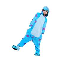 Pijama Unissex Kigurumi De Desenho Animado Sulley, Macacão De Anime Para Festas De Inverno, Presente Pijama Unissex Kigurumi De Desenho Animado Sulley, Macacão De Anime Para Festas De Inverno, Presente