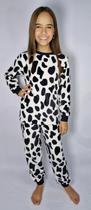 Pijama vaquinha fofinha fleece- DunaBella