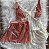 Pijama Veludo Luxo Plus Size Rose Tamanho:50 Pijama Veludo Luxo Plus Size Rose Tamanho:50