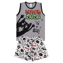 Pijama Verão Regata - Menino - Super Dude