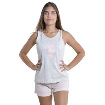 Pijama verão short doll regata BORDADO feminino Victory Pijama verão short doll regata BORDADO feminino Victory