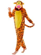 Pijama VEULENT para adultos unissex, macacão, traje médio de tigre