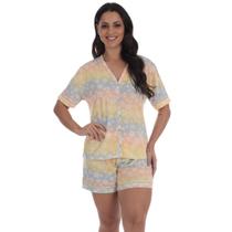 Pijama victory americano curto feminino ref: vic26020 Pijama victory americano curto feminino ref: vic26020