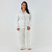Pijama Victory Americano Longo Plus Size Feminino Pijama Victory Americano Longo Plus Size Feminino
