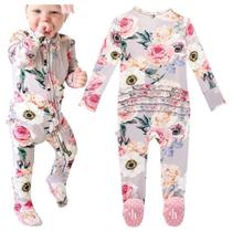 Pijamas Baby Sleepers Posh Peanut Viscose Bamboo Girl 0-3M