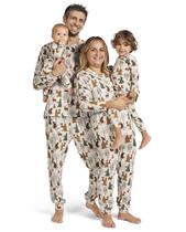 Pijamas de algodão de Natal que combinam com a família The Children's Place