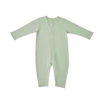 Pijamas De Algodão Verde Para Bebês De 3 a 9 Meses, 3 Tamanhos, Roupas De Dormir Macias Em Cores