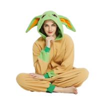 Pijamas De Cosplay Mandaloriano Para Adultos, Mulheres E Homens, Yoda Baby Grogu, Roupas De Inverno