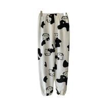 Pijamas De Flanela Kawaii De Halloween Para Mulheres Hello Kitty Sanrio Casual Para Casa Calças De
