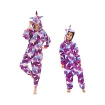 Pijamas De Flanela Quentes Para Crianças, Pijamas De Inverno De Dalmata E Unicórnio Para Meninos E