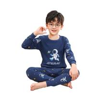 Pijamas De Gato Para Meninas De 2 a 14 Anos Conjuntos De Loungewear De Algodão Com Manga Longa