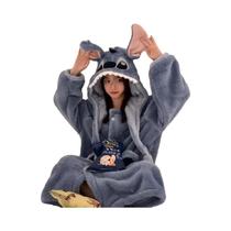 Pijamas De Inverno Para Meninas, Disney Stitch, Veludo Coral, Roupas Longas Para Casa No Outono