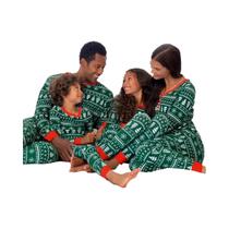 Pijamas de Natal para Família - Bebê, Menina, Mãe, Pai e Filho (2023)