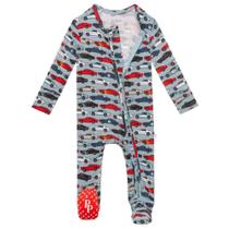 Pijamas Footie Posh Peanut Miles para Recém-Nascido (0-3 meses)