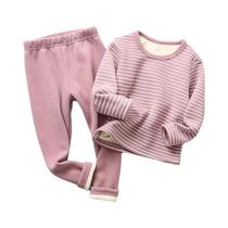Pijamas Infantis De Outono Inverno Acolchoados E Quentes Com Estampa De Desenho Animado, Conjunto De Pijamas Infantis De Outono Inverno Acolchoados E Quentes Com Estampa De Desenho Animado, Conjunto De