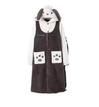 Pijamas Pochacco Sweet de algodão simples e elegante para mulheres