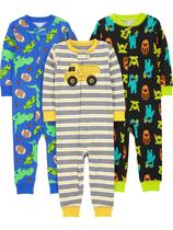 Pijamas Simple Joys by Carter's Baby Boys, pacote com 3 unidades, algodão 5T