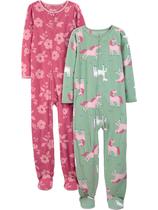 Pijamas Simple Joys by Carter's Girls, pacote com 2 unidades de lã, 8 anos