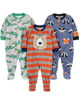 Pijamas Simple Joys da Carter's Baby Boys, pacote com 3, 12 meses