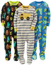 Pijamas Simple Joys da Carter's Baby Boys, pacote com 3, 18 meses Pijamas Simple Joys da Carter's Baby Boys, pacote com 3, 18 meses