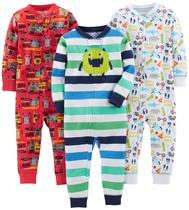 Pijamas Simple Joys da Carter's Baby Boys, pacote com 3, 6 a 9 meses Pijamas Simple Joys da Carter's Baby Boys, pacote com 3, 6 a 9 meses