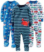 Pijamas Simple Joys da Carter's Baby Boys, pacote com 3, 6 a 9 meses Pijamas Simple Joys da Carter's Baby Boys, pacote com 3, 6 a 9 meses