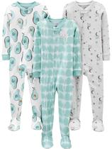 Pijamas Simple Joys da Carter's Baby Boys, pacote com 3 unidades, algodão, 3T Pijamas Simple Joys da Carter's Baby Boys, pacote com 3 unidades, algodão, 3T