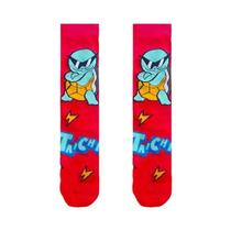 Pikachu Anime Meias Longas De Malha Quente Outono Inverno Hip Hop Skateboard Presentes De Natal