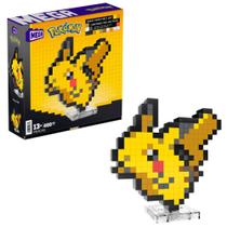 Pikachu Conjunto De Construção Pixel Mega - Mattel HTH74